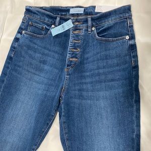 Loft high rise skinny petite jeans